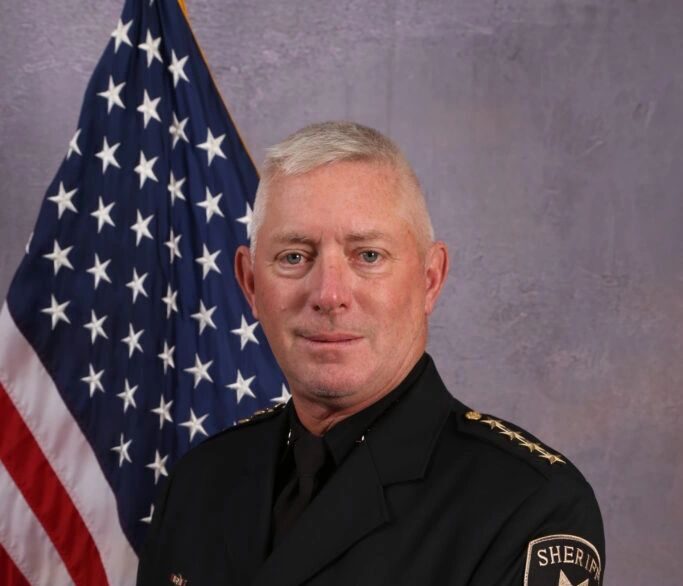 Sheriff Toby Shelley official portrait
